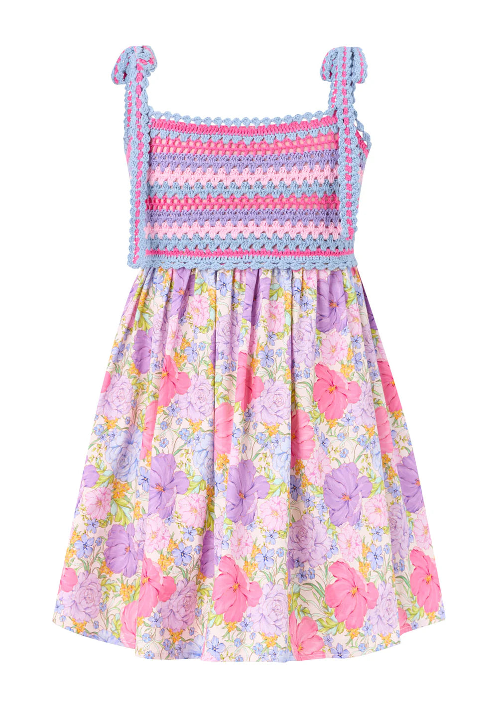 Charlotte Crochet Mini Dress