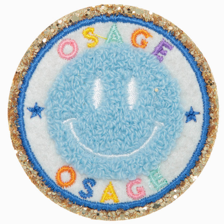 Camp Smiley Chenille Sticker