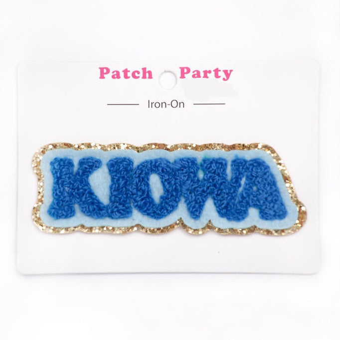 Patch Party Camp Chenille Iron-On