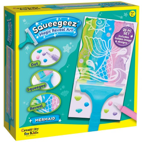 Magic Reveal Squeegee Art