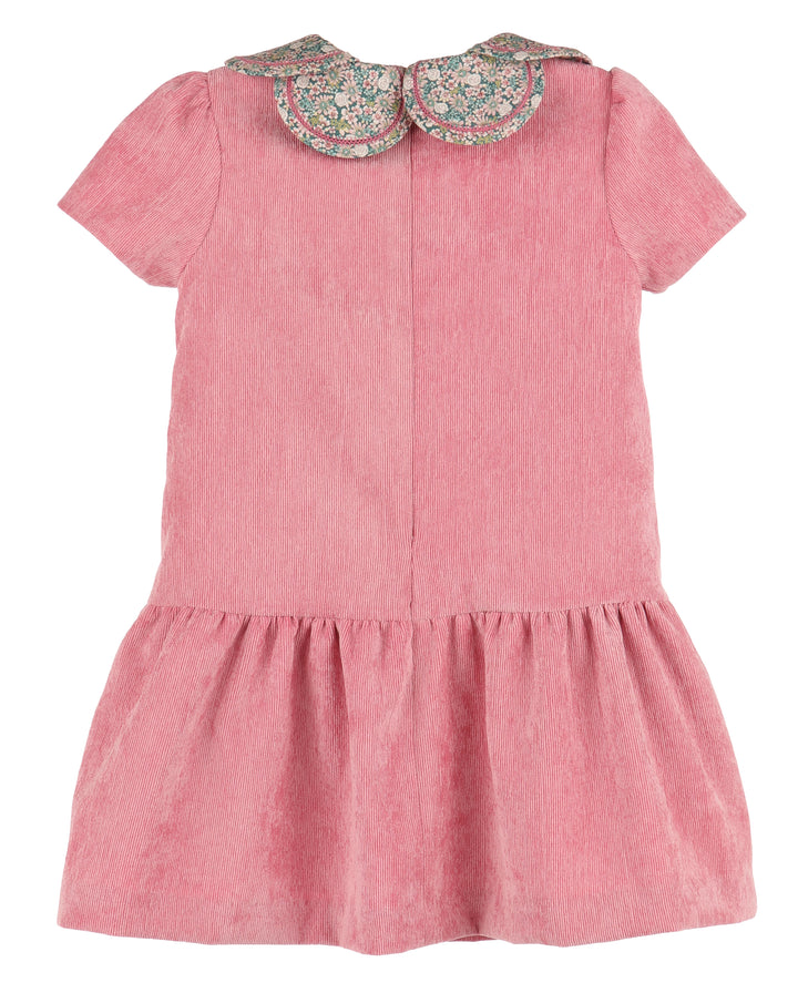 Corduroy Petal Dress