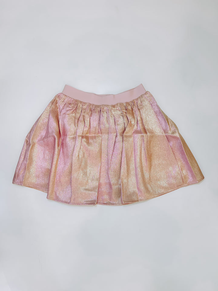 Elastic Waist Flare Skirt