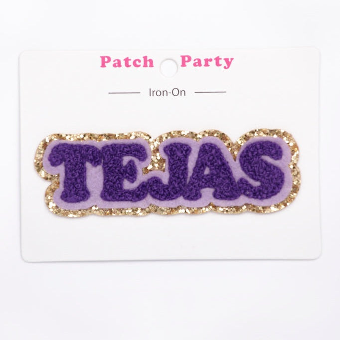 Patch Party Camp Chenille Iron-On