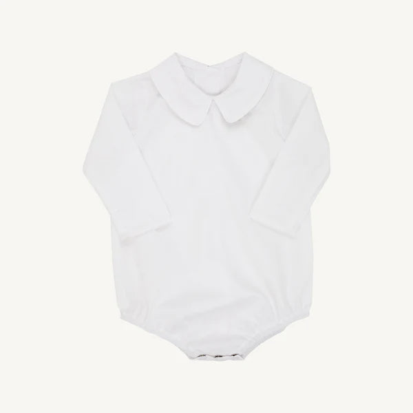 Peter Pan Collar Shirt & Onesie (Long Sleeve Woven)