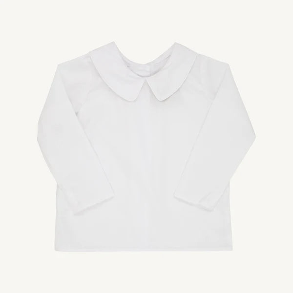 Peter Pan Collar Shirt & Onesie (Long Sleeve Woven)