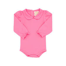 Maude's Peter Pan Collar Shirt & Onesie- Pima LS
