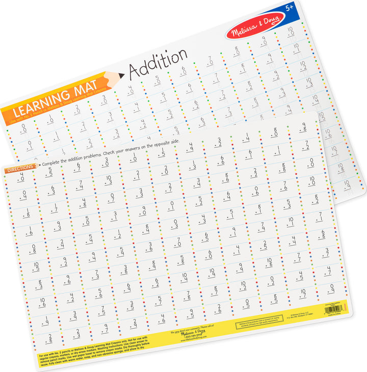 Learning Mat Placemat