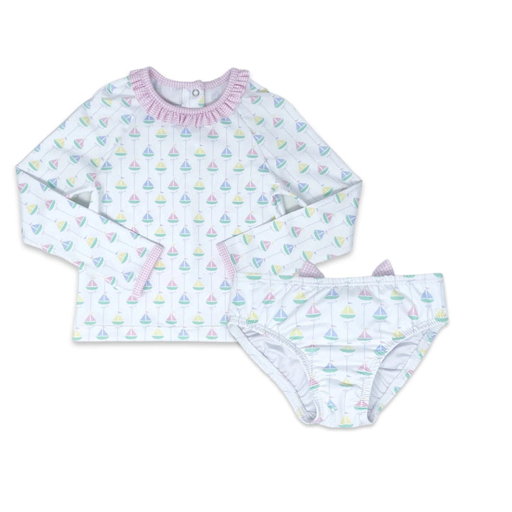 Sun and Sand Rash Guard Set