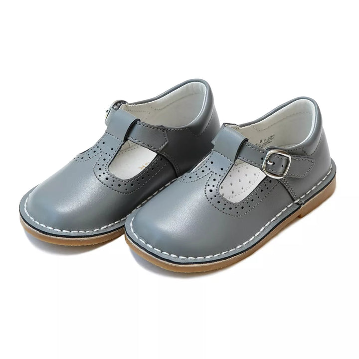 Frances T-Strap Perforated Mary Jane