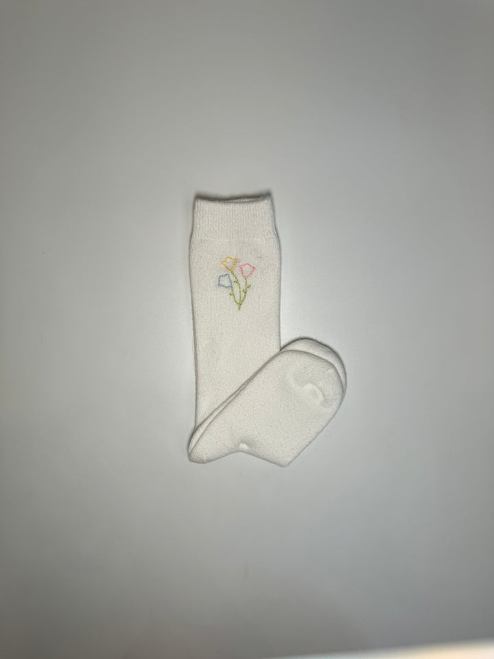 Socks w/ Embroidery