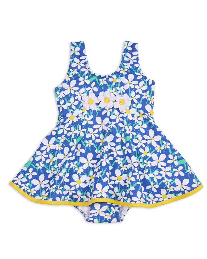 Floral Swimsuit w/Flowers