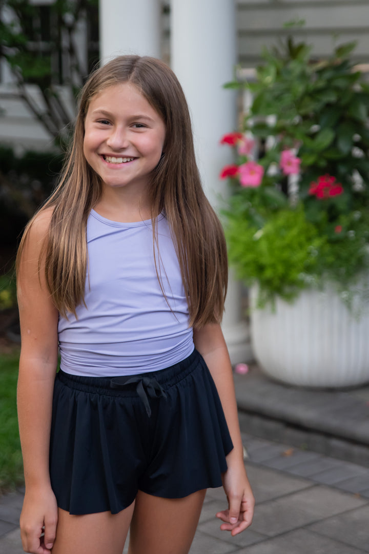 Athleisure Tie Back Top