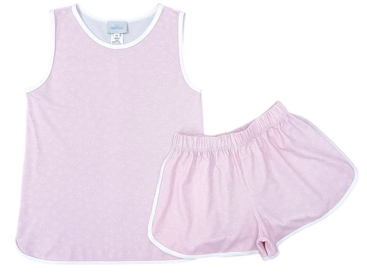Pink Stars Tank/Lounge Set