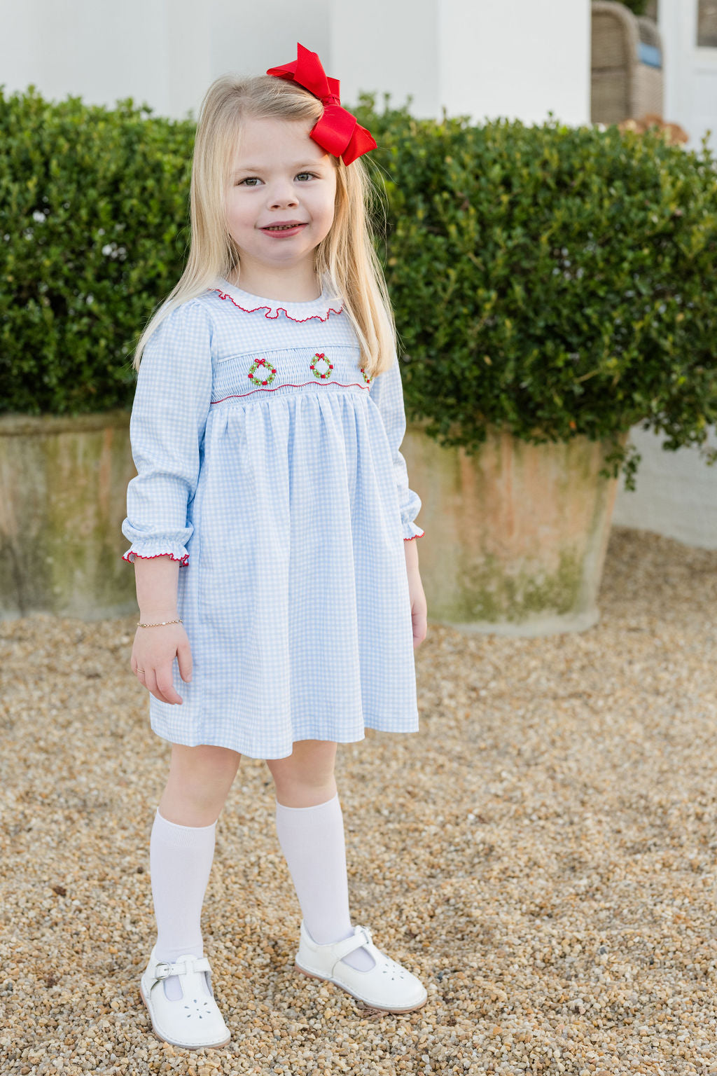 Sara Smocked Dress