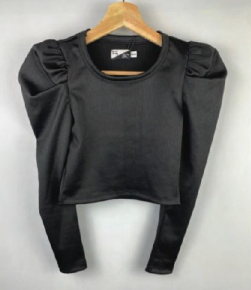 Puff Shoulder Long Sleeve Shirt