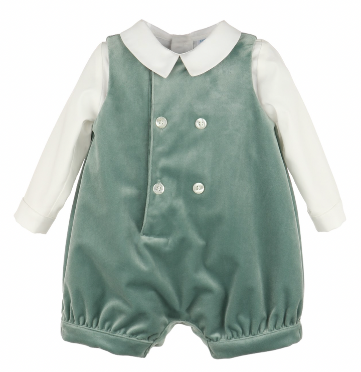 Deluxe Velvet Boy Romper