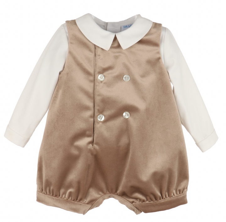 Deluxe Velvet Boy Romper