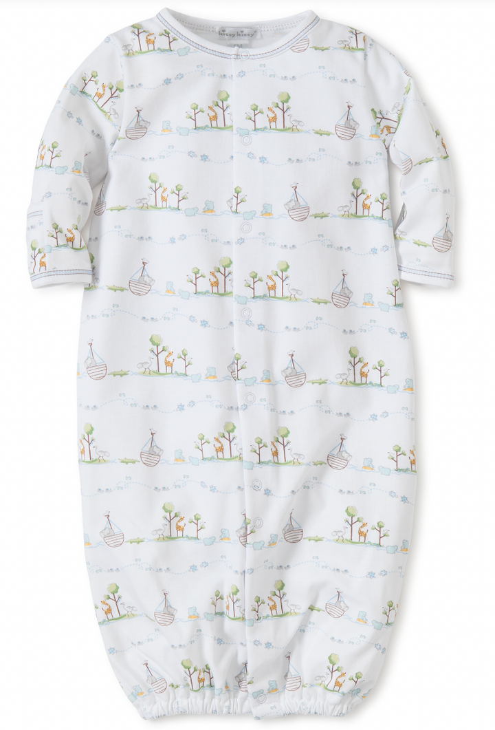 Noah's Print Conv. Gown