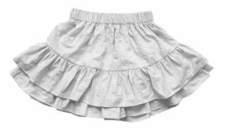 Ruffle Tiered Skort