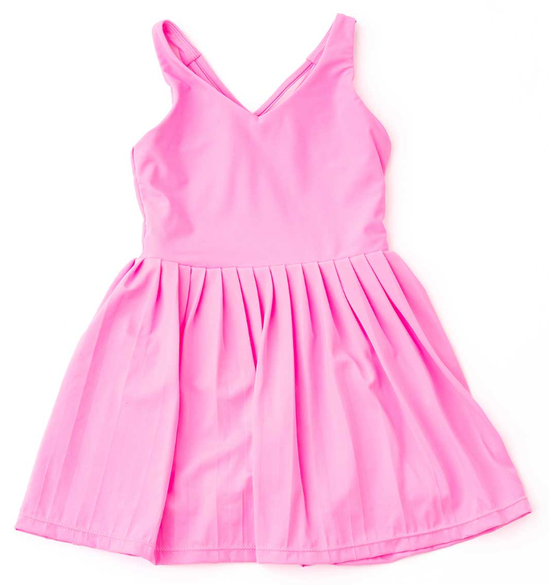 Pleated Active Dress