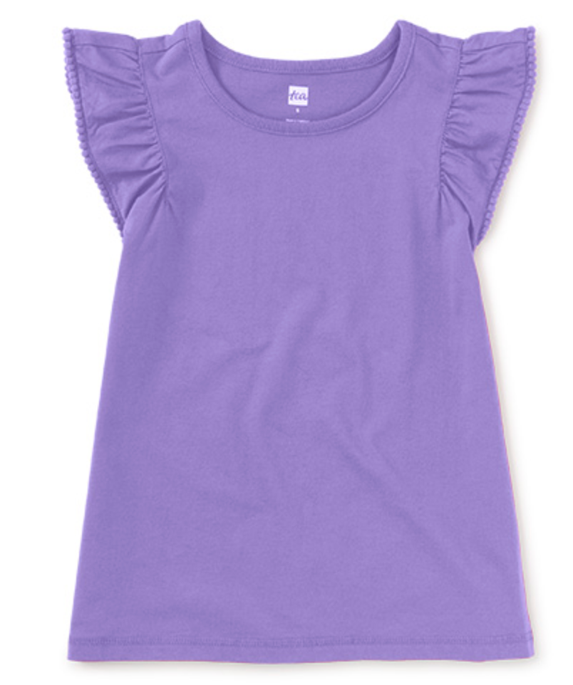Pom-Pom Flutter Top