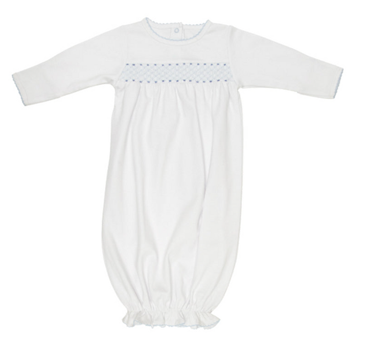 Sweetly Smocked Greeting Gown