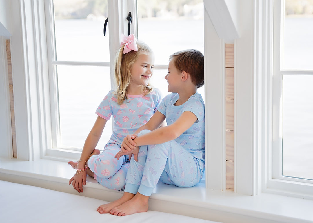 Girls Shortsleeve Jammie Set-2pc