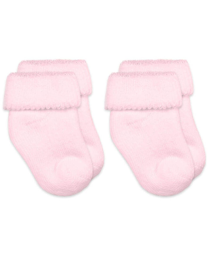 Terry Turn Cuff Bootie Socks-2 Pack
