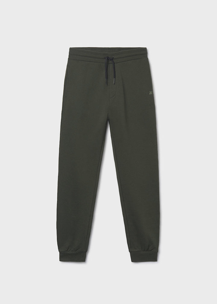 Basic Cuffed Fleece Trousers