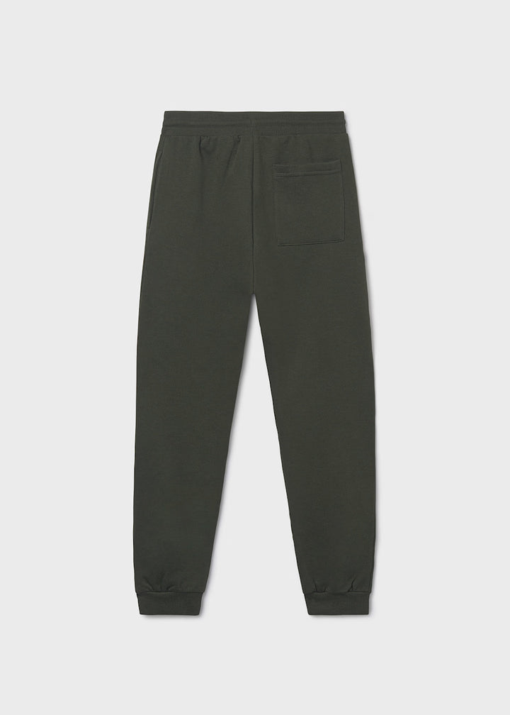 Basic Cuffed Fleece Trousers