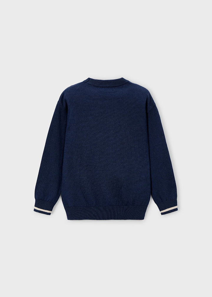 Embossed Sweater