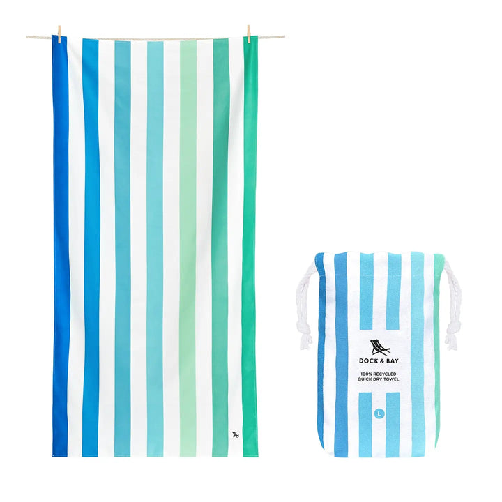Dock & Bay Quick Dry Towel-Cabana