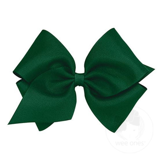 Classic Grosgrain Bow-Plain Wrap