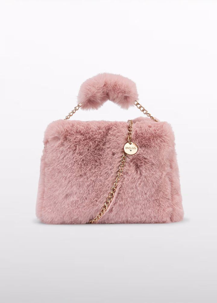 Faux-Fur Handbag