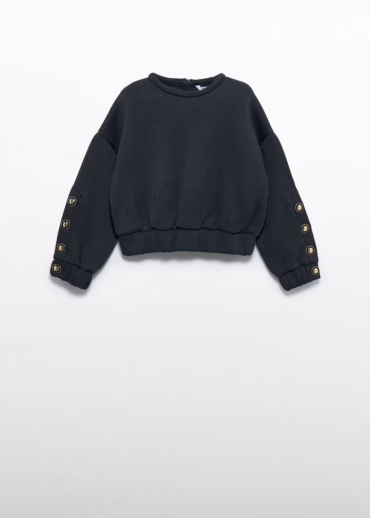 Pullover w/Rhinestones