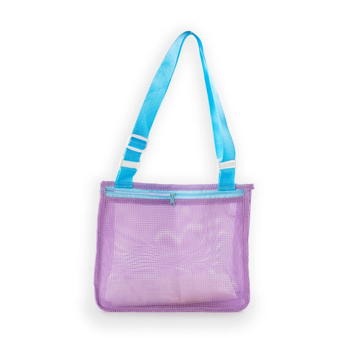 Mesh Shell Collecting Beach Bag