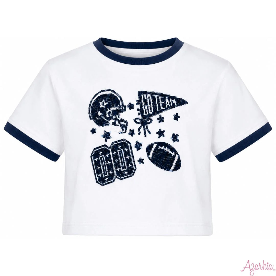 Football Elements Boxy Tee