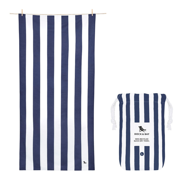 Dock & Bay Quick Dry Towel-Cabana
