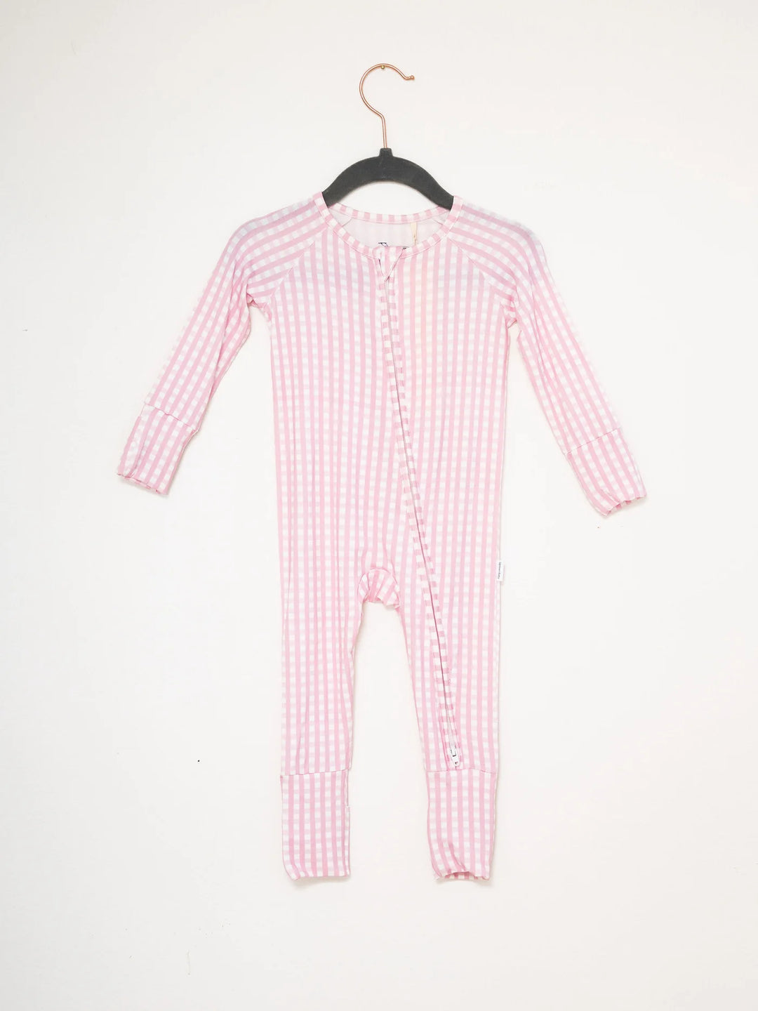 Sleep Romper-Gingham