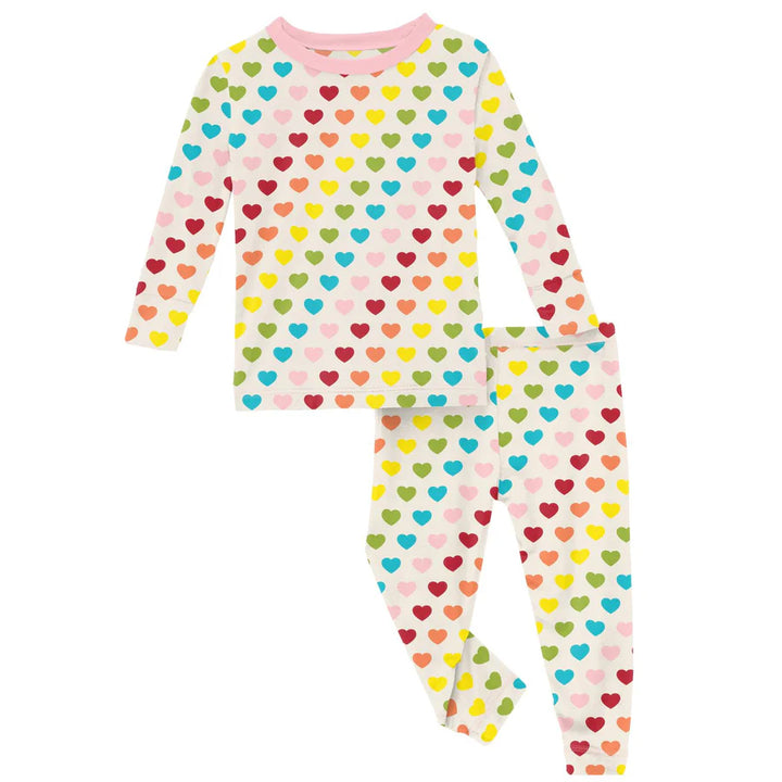 Print Long Sleeve Pajama Set