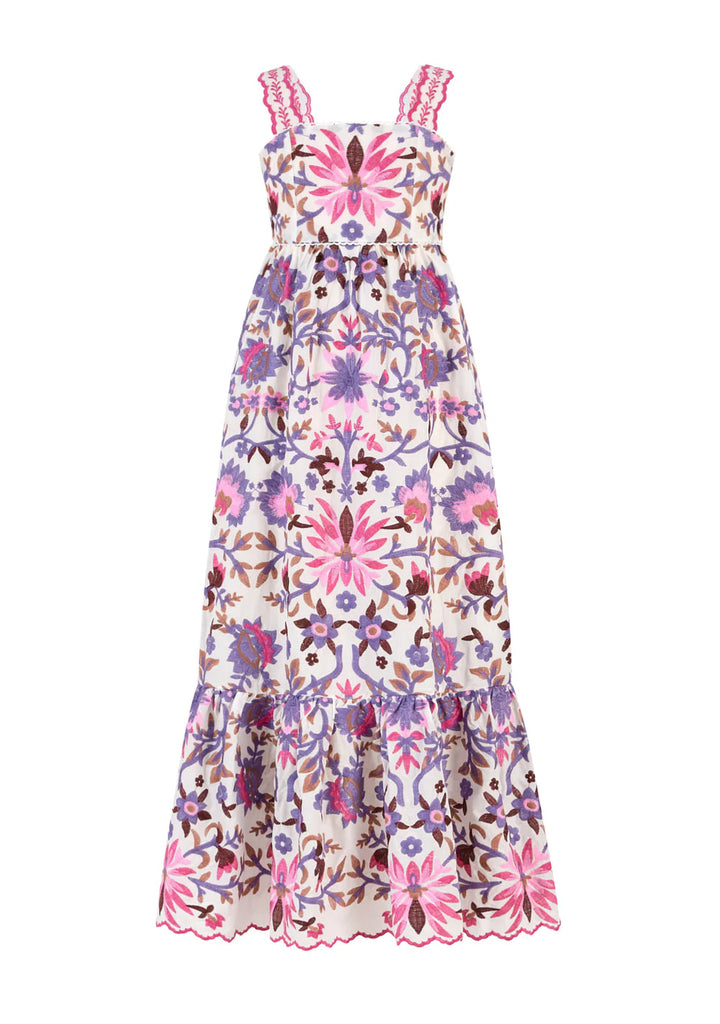 Taylee Embroidered Maxi Dress
