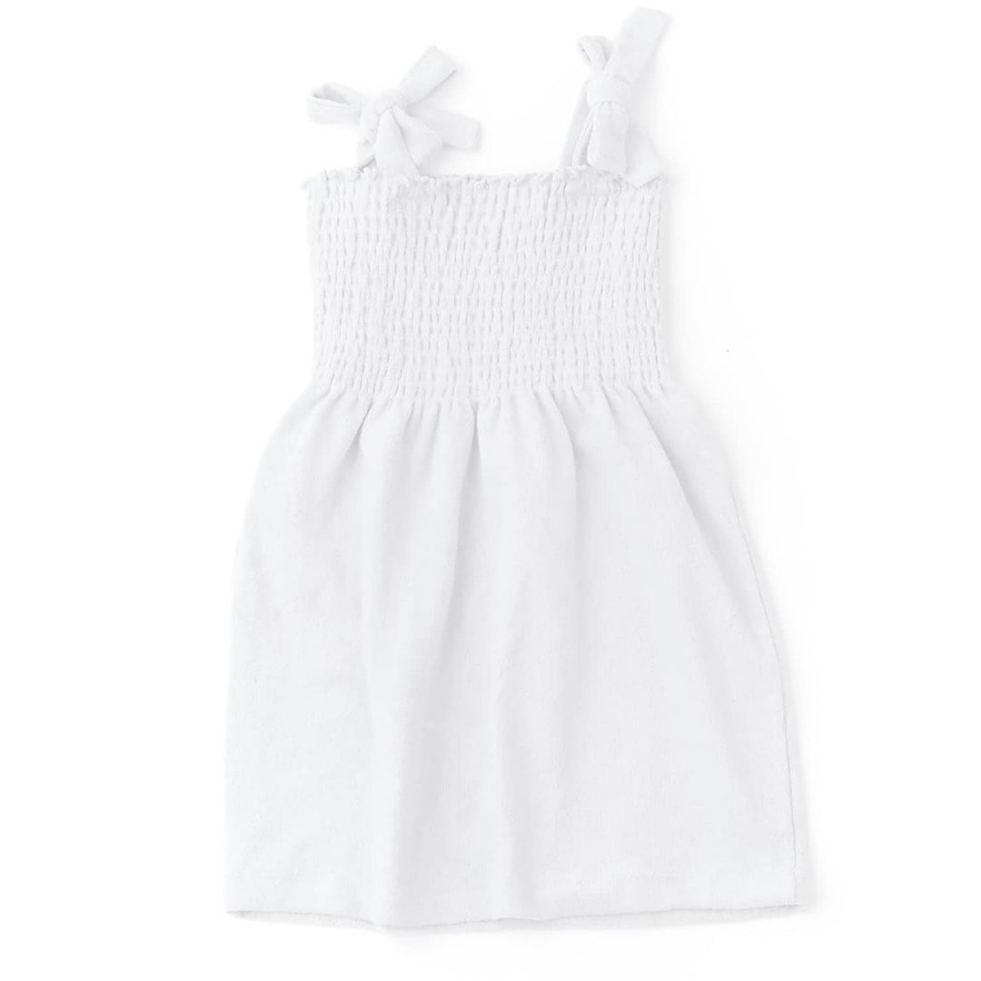 Smocked Terry Dress