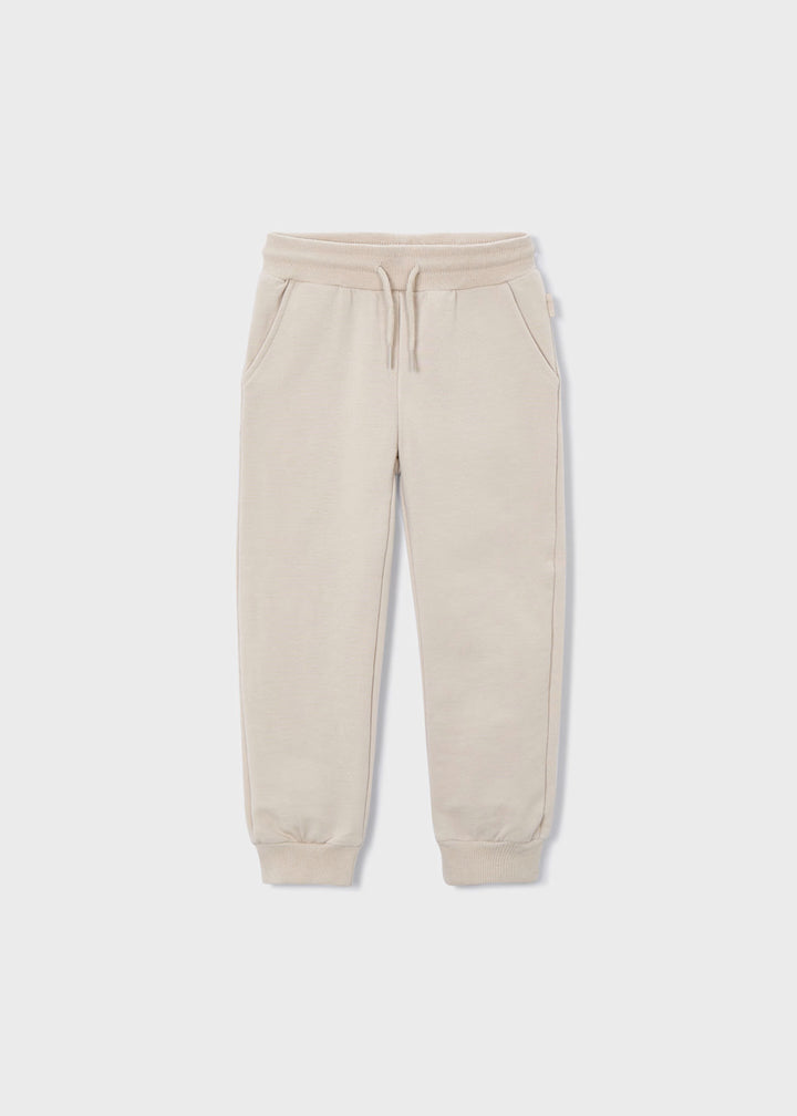 Basic Cuffed Fleece Trousers