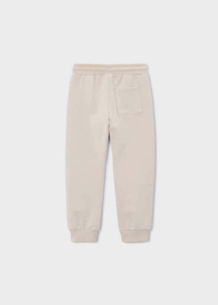 Basic Cuffed Fleece Trousers