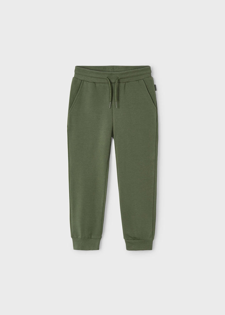 Basic Cuffed Fleece Trousers
