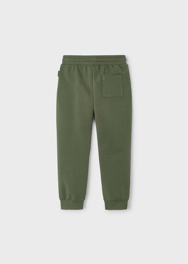 Basic Cuffed Fleece Trousers