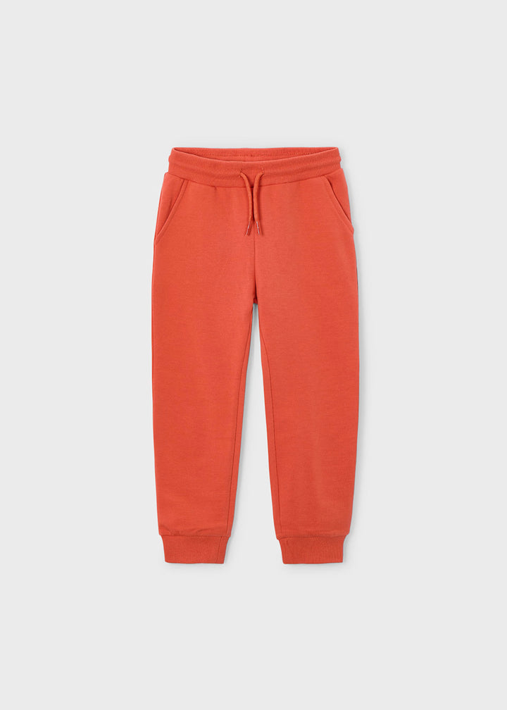 Basic Cuffed Fleece Trousers