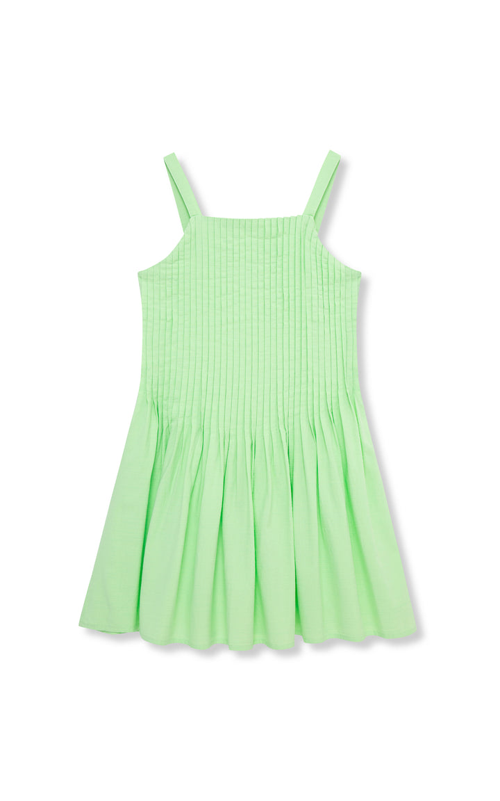 Smocked Rusched Dress