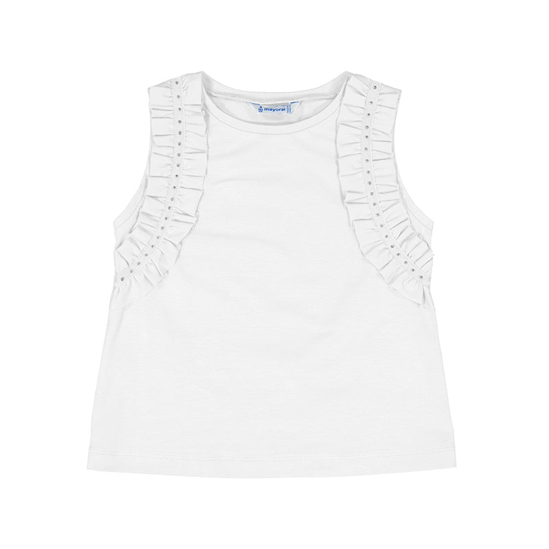 Strap Sleeveless Shirt