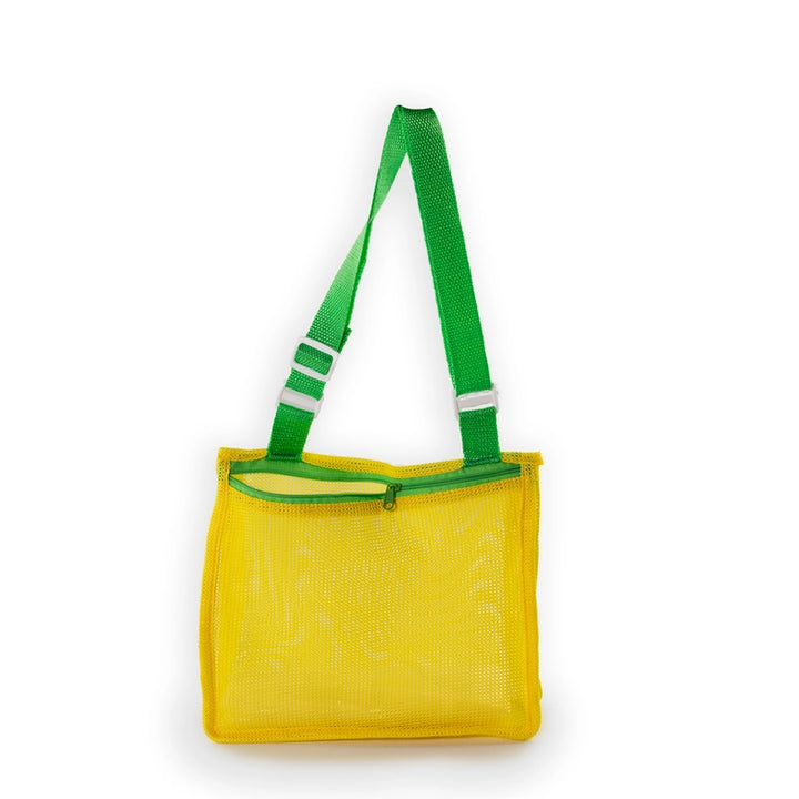 Mesh Shell Collecting Beach Bag